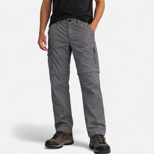 Columbia Silver Ridge Convertible Pants Men 38x34 Hiking Zip Off Shorts Packable